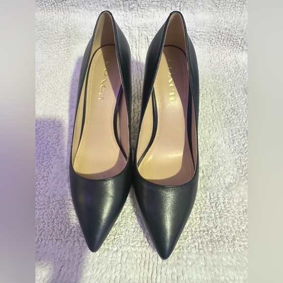 Coach Wiley Leather Pumps - Picture 1 of 5